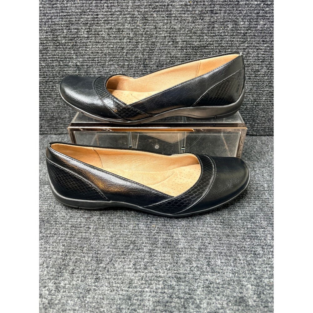 LifeStride Deja Vu Black Ballet Flats Womens 6M Soft System Comfort Shoes - Picture 8 of 10